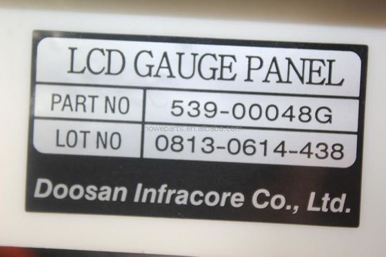 Stock DOOSAN DH225-7 Excavator Monitor Display Screen 539-00048 539-00048g
